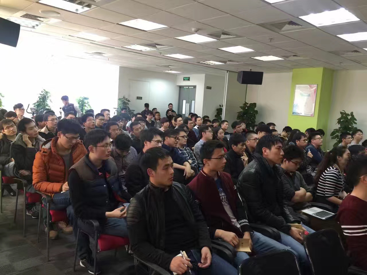 2017 年 7 月 T Salon 与饿了么活动分享现场
